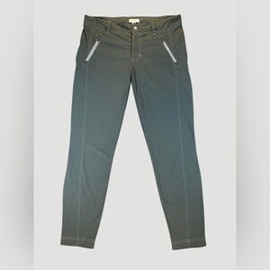 LL Bean Cresta Trail Slim Leg Hiking Pants, Olive,  Nylon Stretch Women’s Size 6